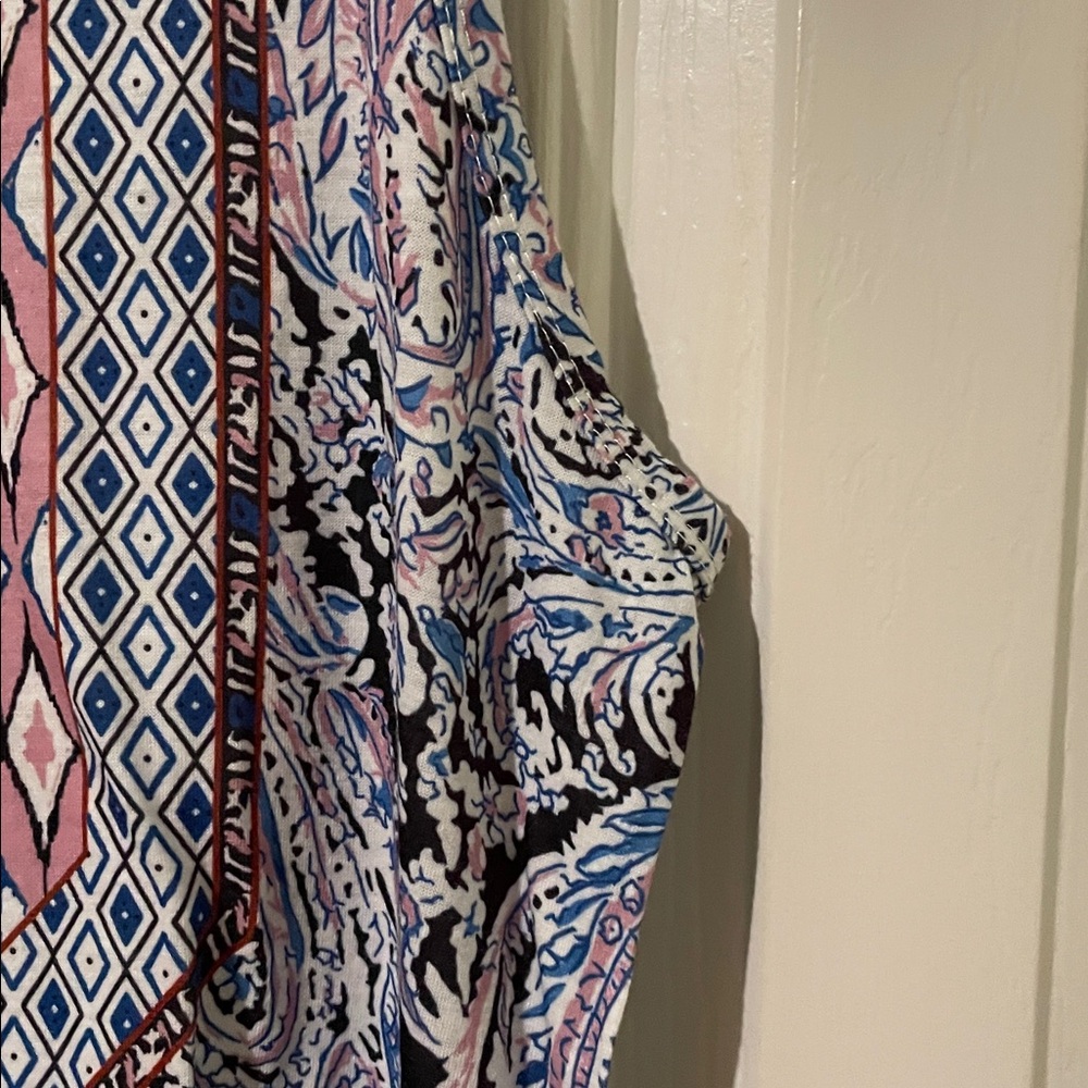 Paisley Sleeveless Dress - Picture 8 of 9